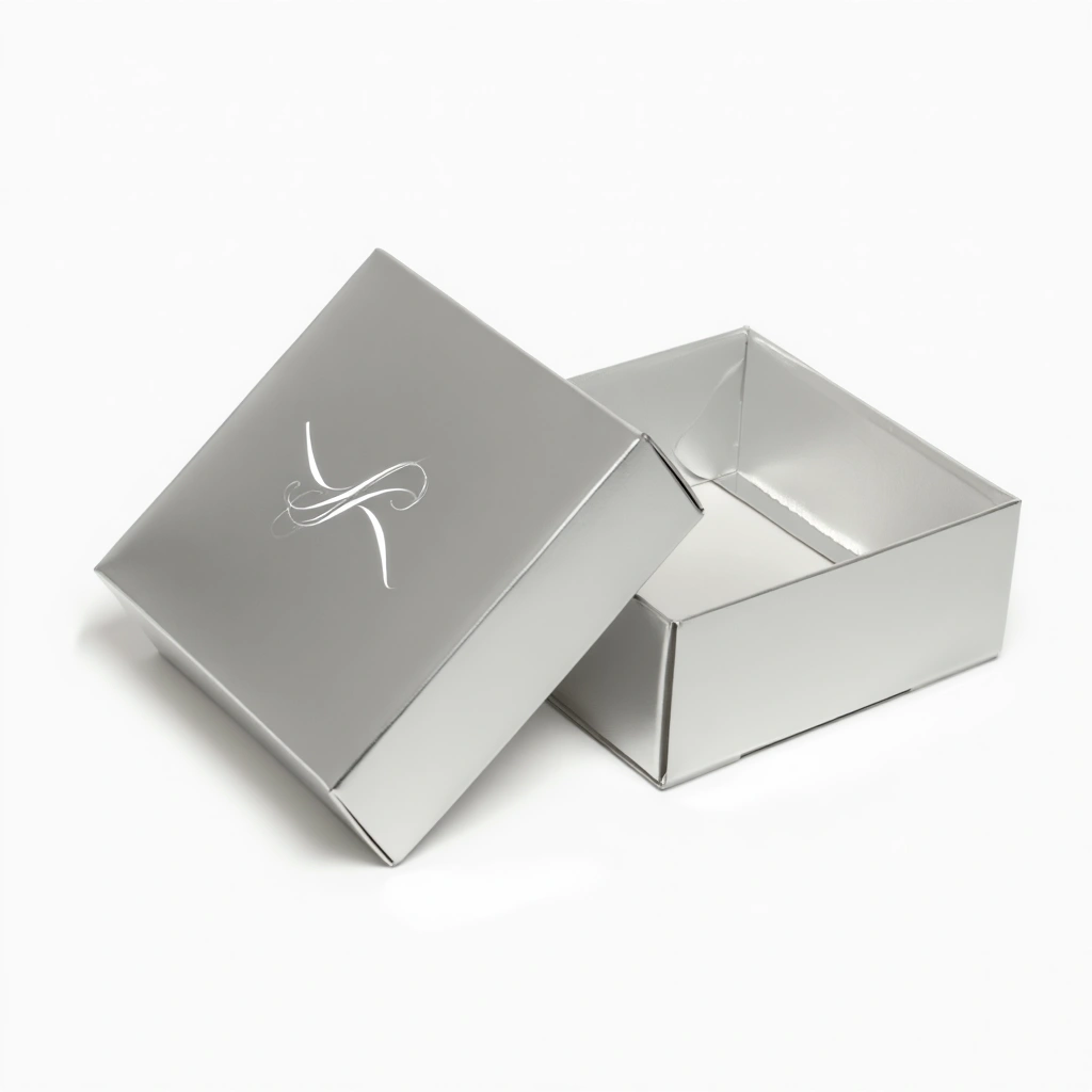 custom silver foiling boxes