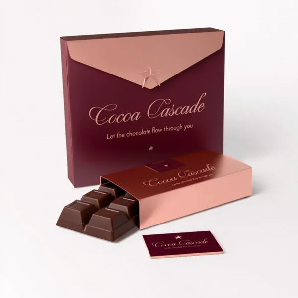Custom chocolate envelops