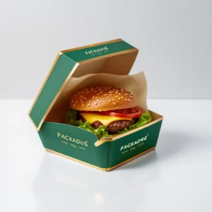 burger packaging