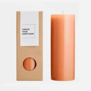 custom pillar candle boxes