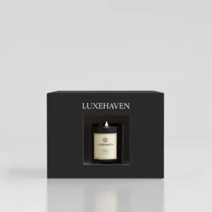 custom square candle packaging