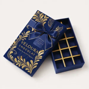 empty chocolate boxes