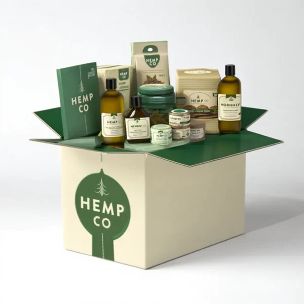 hemp shipping boxes