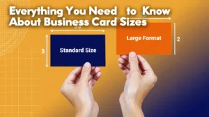 business card size