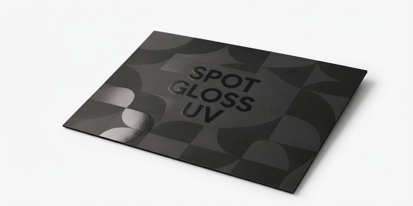 Spot Gloss UV Brochure Mockup