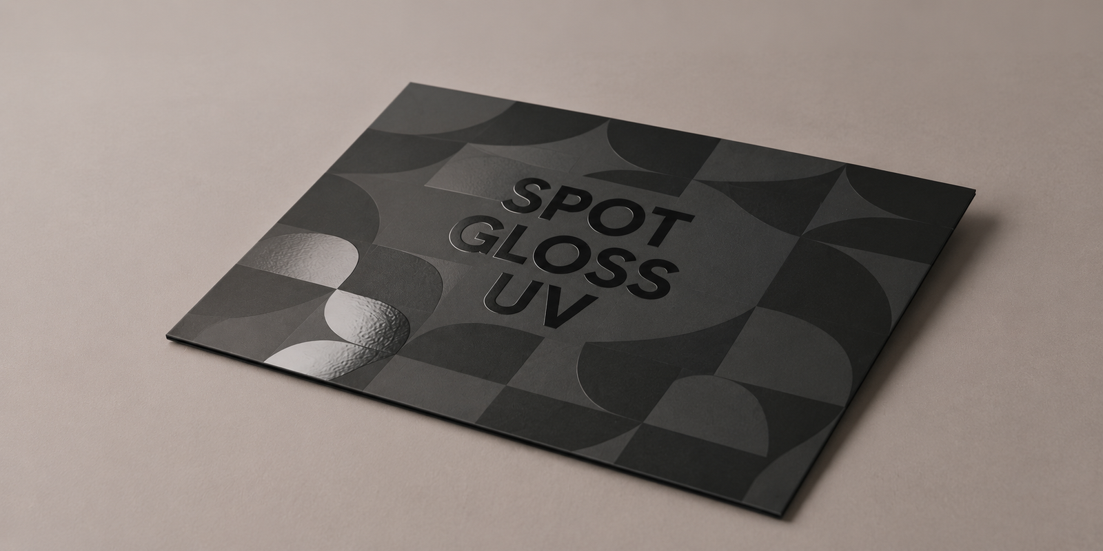 Spot Gloss UV Brochure Mockup