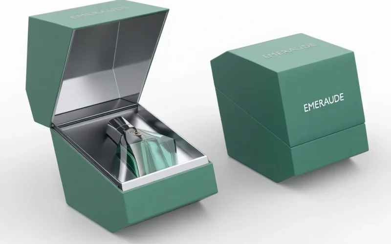 Parallelogram-shape-perfume-magnetic-box-
